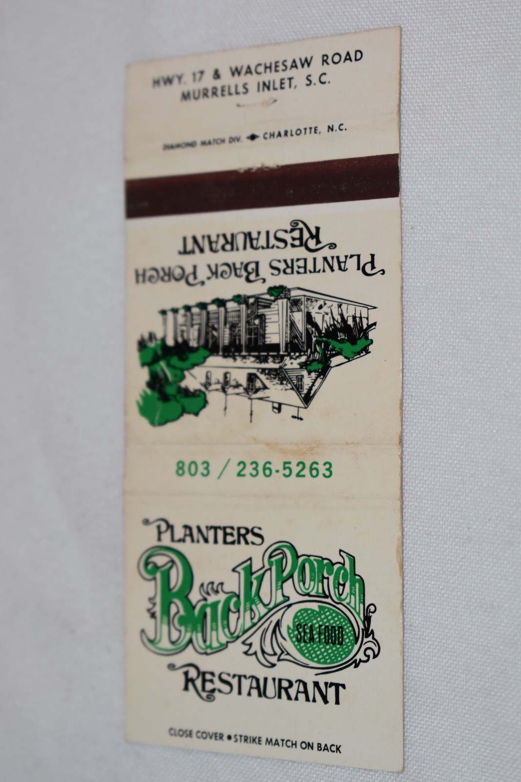 Planters Back Porch Restaurant Murrells Inlet SC 30 Rear Strike