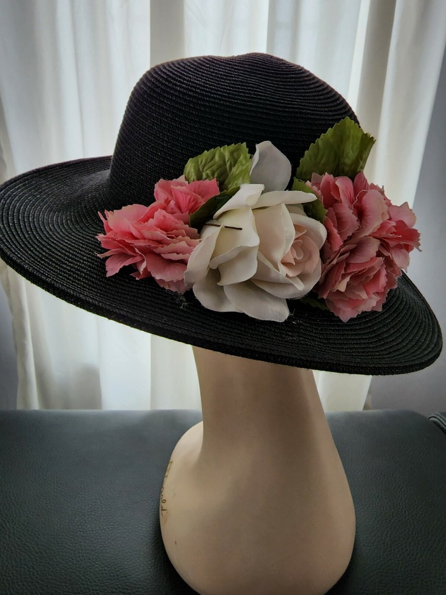 Peter Grimm Pink 100% Paper Sun Hat Peter Grimm Pink Wide Brim Floppy Sun Hat | Mercari main image 4