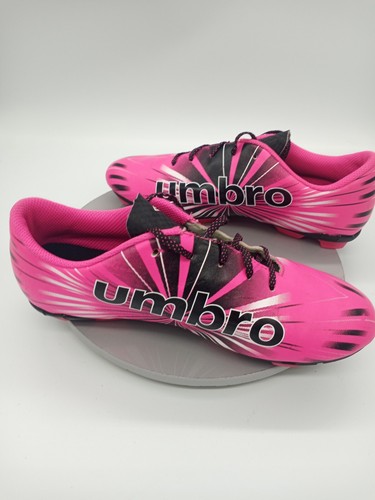 DSG Umbro Hot Pink/Black BD2DMP23 Soccer Cleats Womens Size 6 - Picture 5 of 7