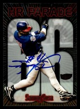SAMMY SOSA SIGNED 1999 TOPPS SUPER CHROME HR PARADE #35 CHICAGO CUBS BAS COA