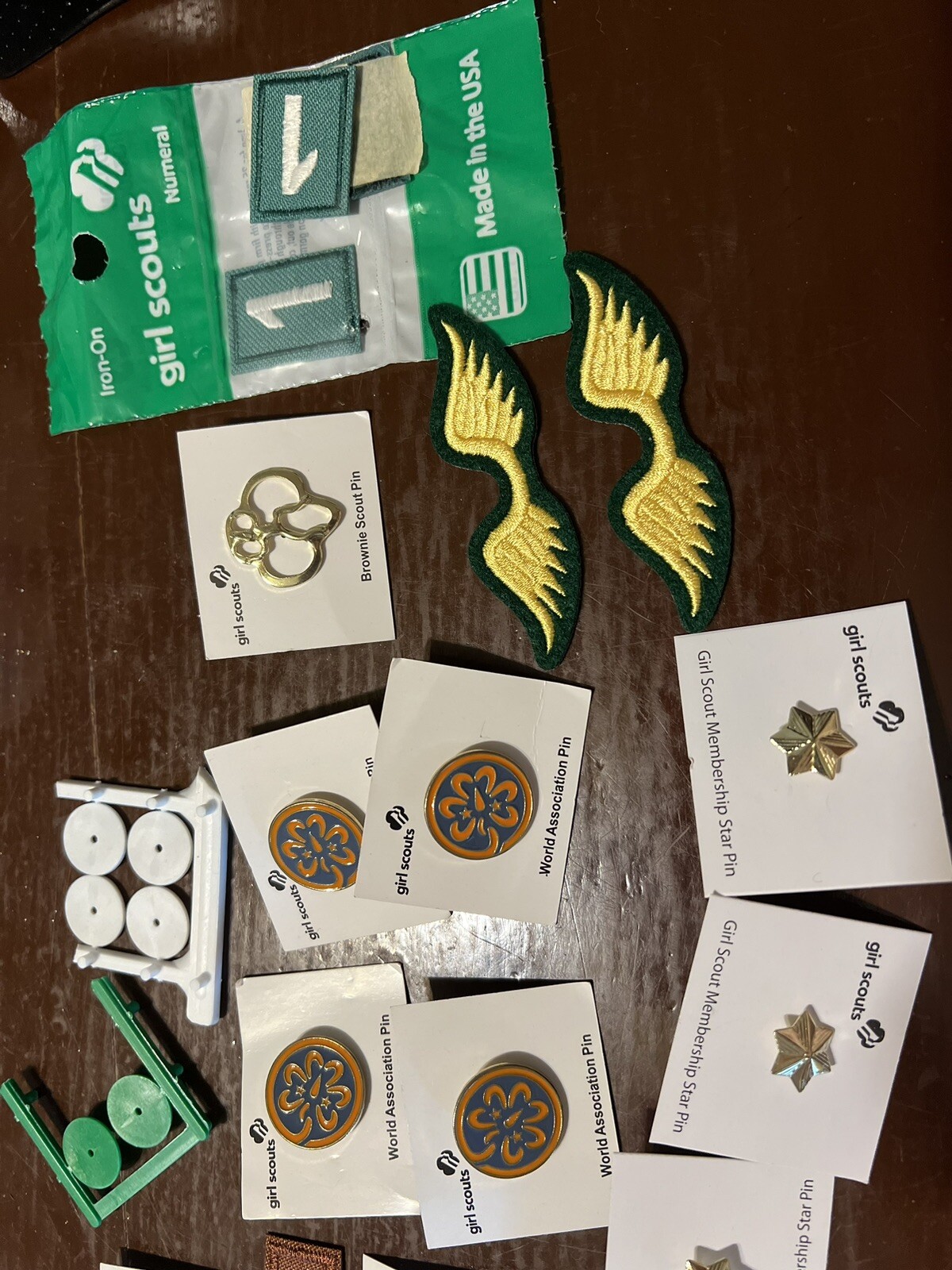GIRL SCOUTS7 GS Membership, 4 GS World , GS Brownie, GS , 2 Brownie Wing & More eBay