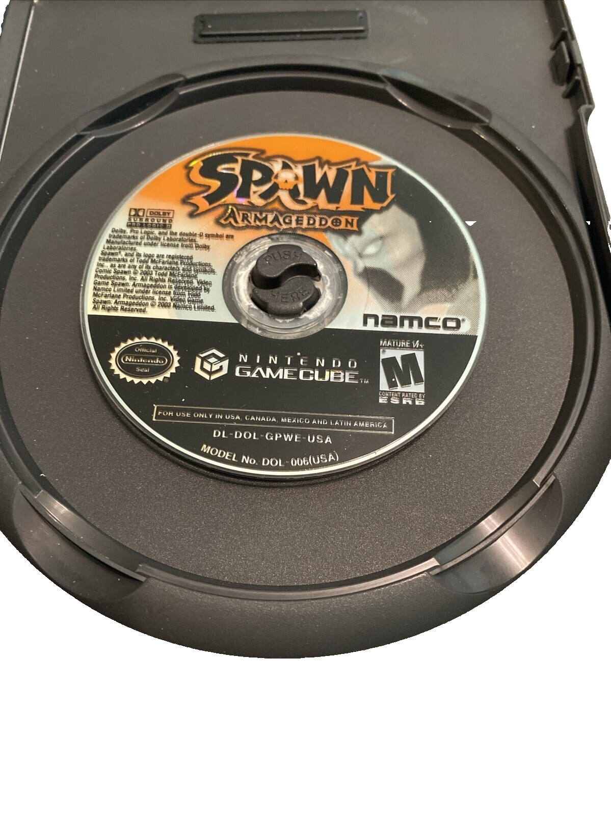 SPAWN : JEU Armageddon Nintendo Gamecube NTSC D61 Y416 EUR 36,24