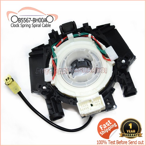 B5567-BH00A cable espiral reloj resorte para Nissan Qashqai Pathfinder Navara R51 - Imagen 5 de 7