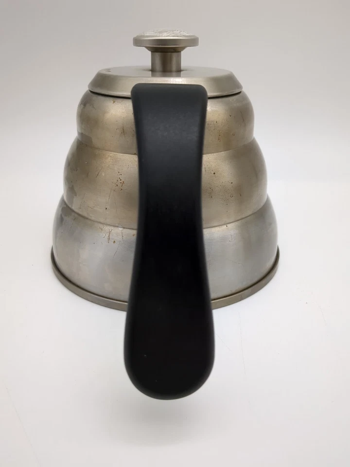 Stainless Stovetop Tea Kettle Pot With Thermometer Beehive Gourmia - Image 3 of 4