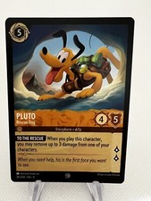 Pluto-Rescue Dog 20/204 Non Foil NM Disney Lorcana Ursula s Return TCG