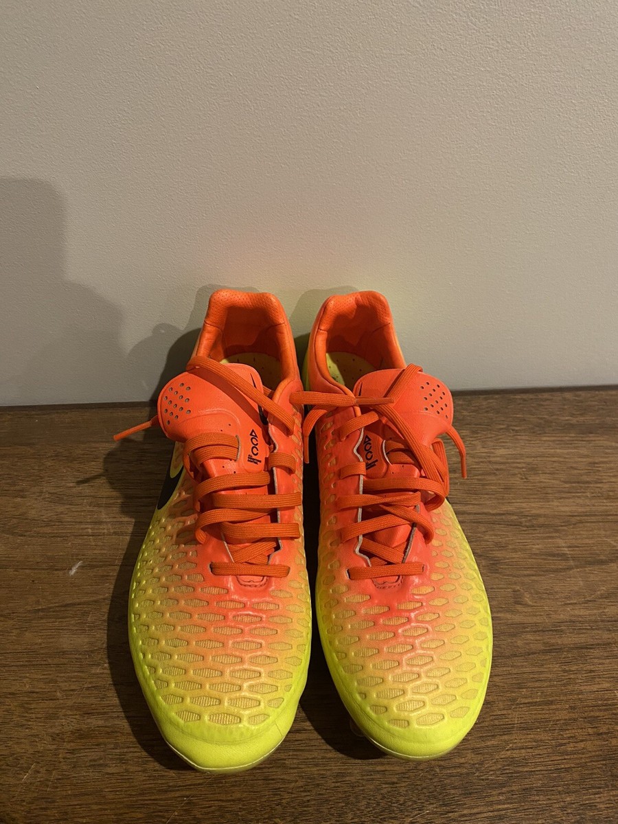 Nike Magista Opus Obra Orange/Yellow US 8 | eBay
