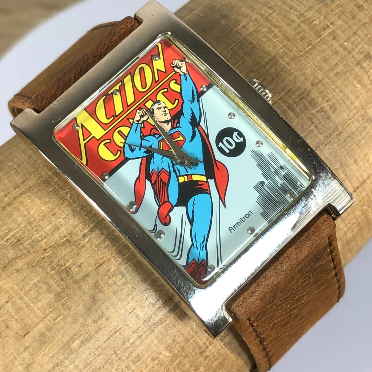 Vintage clearance superman watch