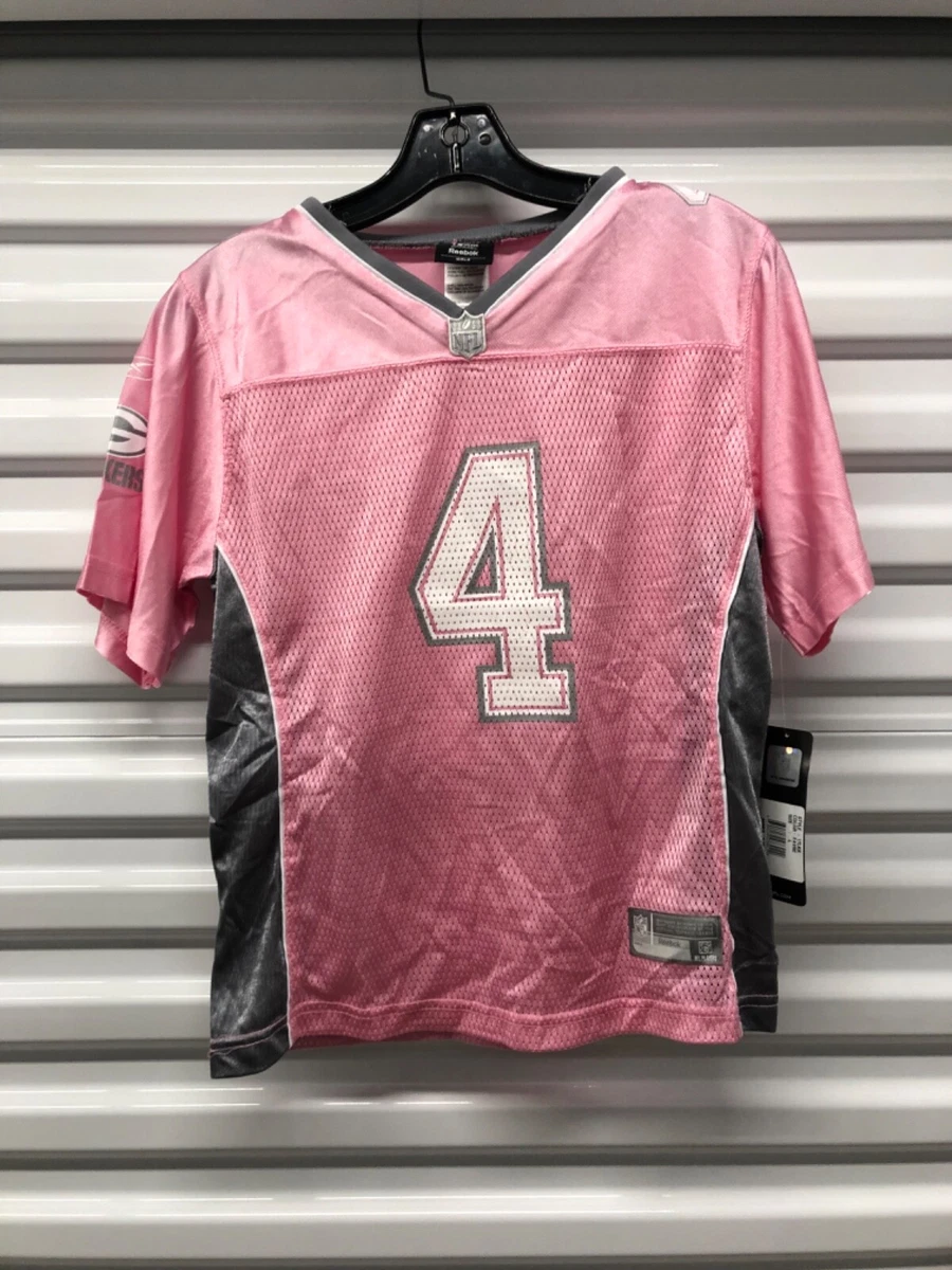Youth pink green bay hotsell packers jersey