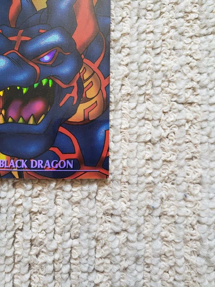 Yugioh Bandai Jumbo Carddass *Holo* 1999 Meteor Black Dragon - Image 4 of 4