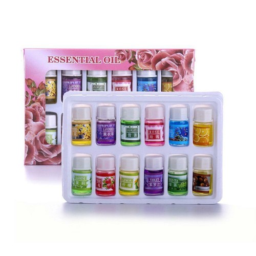 6/12x MINI Essential Oil Set Aromatherapy Gift Kit Pack Pure Oils for
