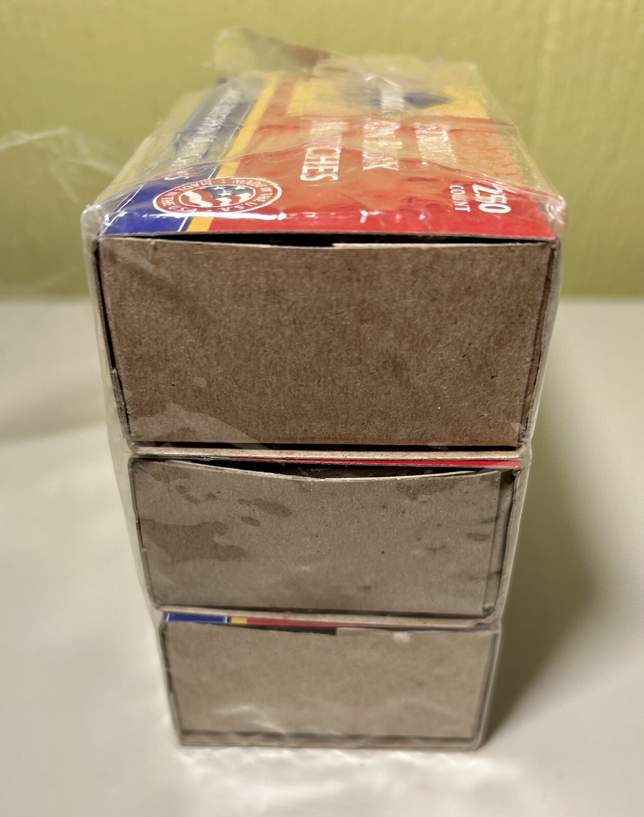 3 PACK Strike On Box 750 total LARGE Wood Kitchen MATCHES DIAMOND eBay