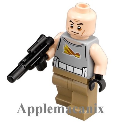STAR WARS LEGO MINI FIGURE AUTHENTIC CAPTAIN REX CLONE WAR VISOR BLASTERS AT-TE@
