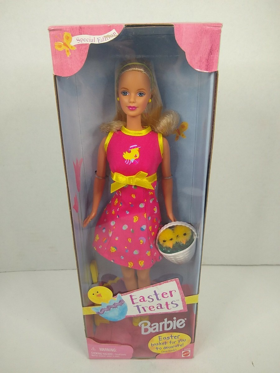 Poupée Barbie Mattel Easter Treats – Édition Spéciale Pâques 1999 (neuve)