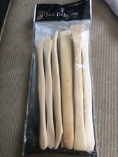 Jack Richeson Boxwood Modelers, 8 Inches, Wood, Set of 10