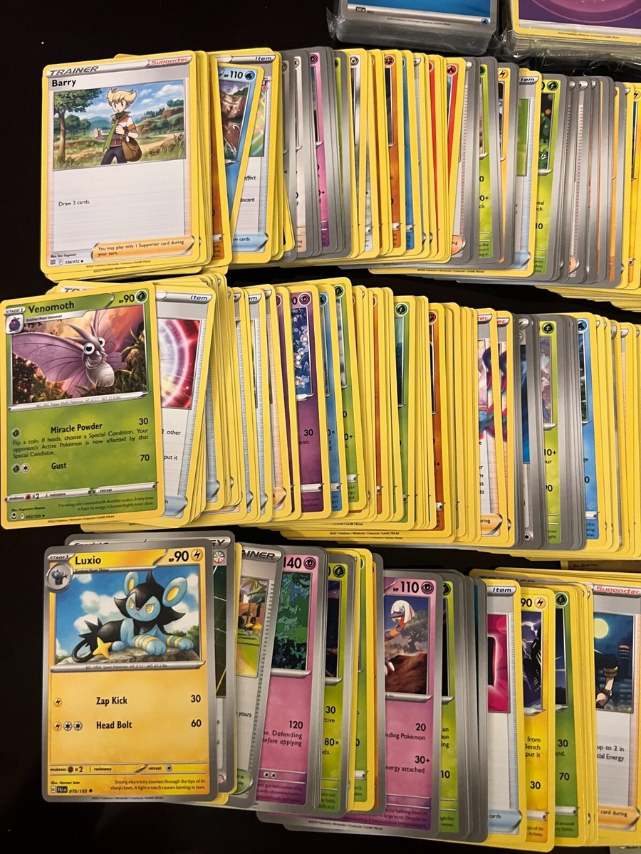 1000 Pokemon Card Bulk Lot Common Uncommon Rev Holos RARE & 50+ Holos Cards  READ | eBay