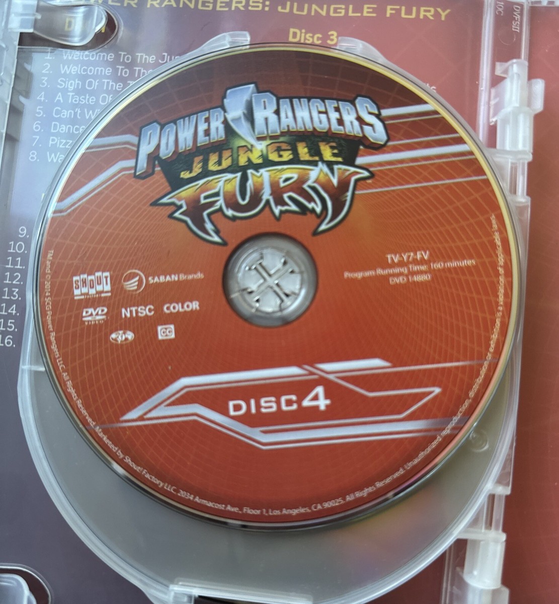 Power Rangers: Jungle Fury - The Complete Series (DVD