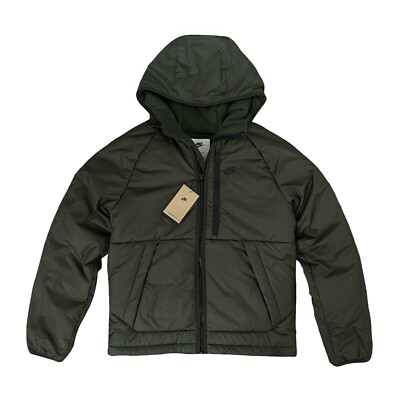 nike puffer jacket khaki