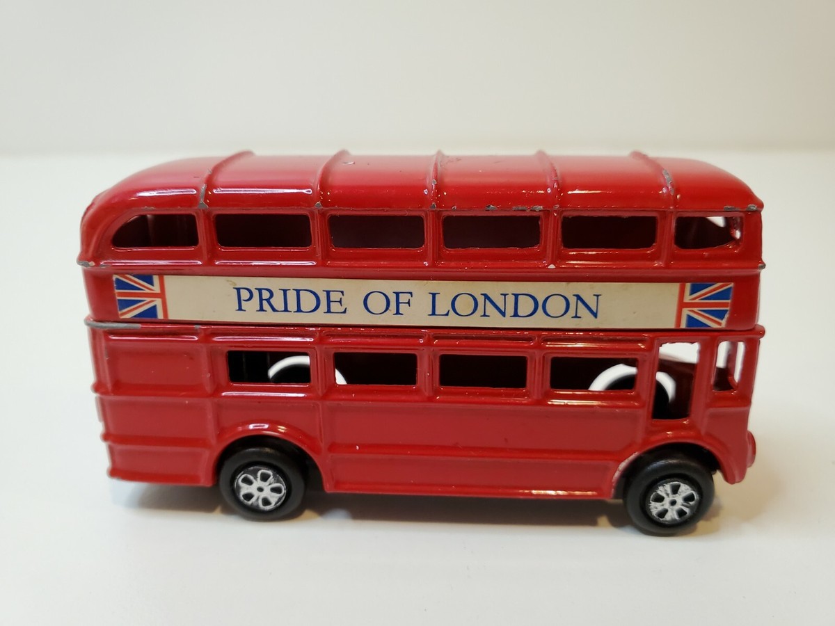 Pride Of London Double Decker Tour Bus Vintage Diecast 1:64 Pencil