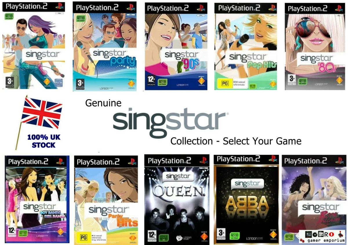  SingStar Pop Vol. 2 - PlayStation 2 (Renewed) : Video Games