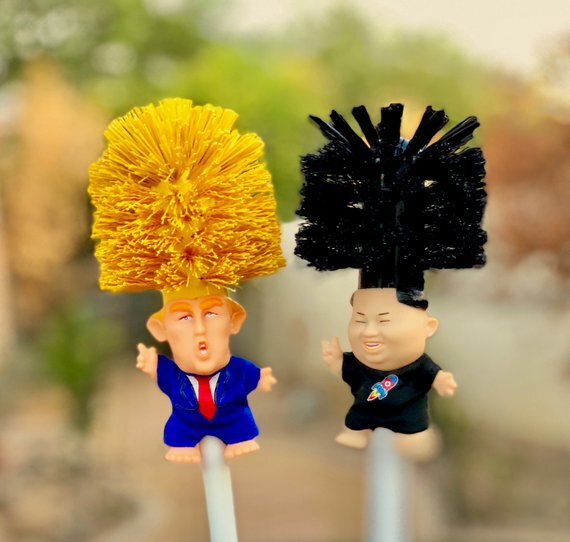 Donald Trump Toilet Brush Gag Support Your Favorite Candidate While
