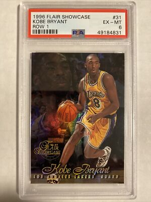 その他 Flair Showcase Row 2 #31 Kobe Bryant RC 1996 Flair Showcase Kobe Bryant Row 2 | PSA CardFacts®
