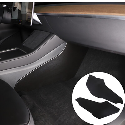 ABS Central Control Anti Kick Pad Protector Foot Pad For Tesla Model 3 Y 2017-23