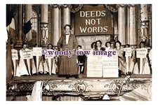 rs0018 - Suffragettes - Deeds Not Words Meeting - photo 6x4