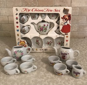 barbie china tea set