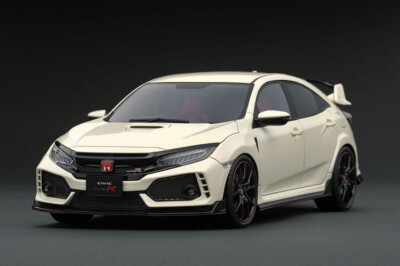 #IG1442 - Ignition Model Honda Civic (FK8) TYPE R - Championship White - 1:18
