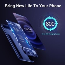 High capacity 4600 battery for Iphone XR including tools