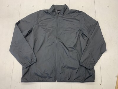 Port Authority Mens Black Fullzip Jacket Size 3XL