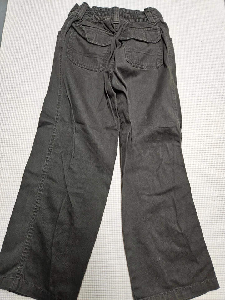 Pantalones Sonoma Elásticos Marrón Pierna Recta Cintura Elástica Cremallera Talla 7 Foto 3 de 3