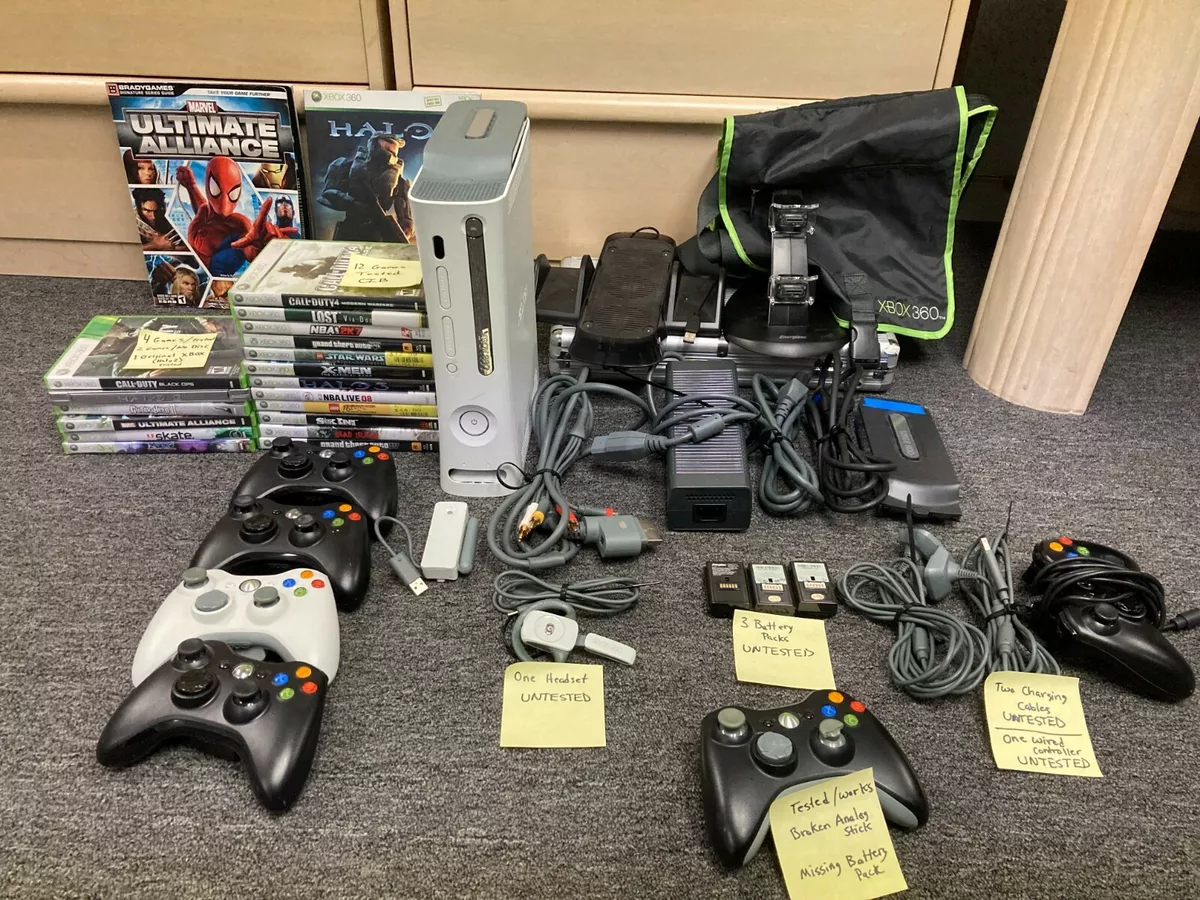 Xbox 360 with games & Accessories - video gaming - by owner