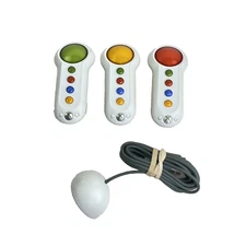 Xbox 360 Big Button Pad (3) and IR Receiver Wireless Controllers Buzzer