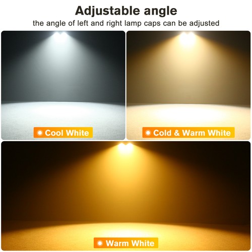 200W COB LED Par Light DMX Stage DJ Audience Blinder Light Warm White Cool White - Picture 10 of 22