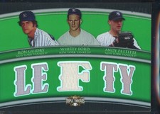 2010 Topps Triple Threads Relic Combos Emerald #RC27 Guidry/Ford/Pettitte 07/18