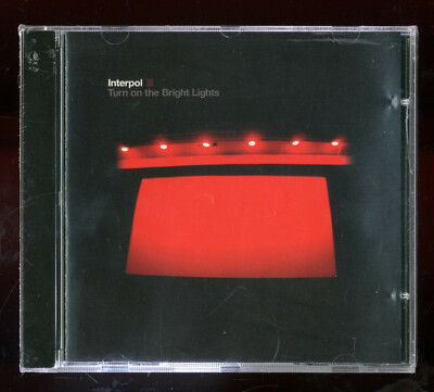 CD   INTERPOL - TURN ON THE BRIGHT LIGHTS   ALBUM NEU IM BLISTER