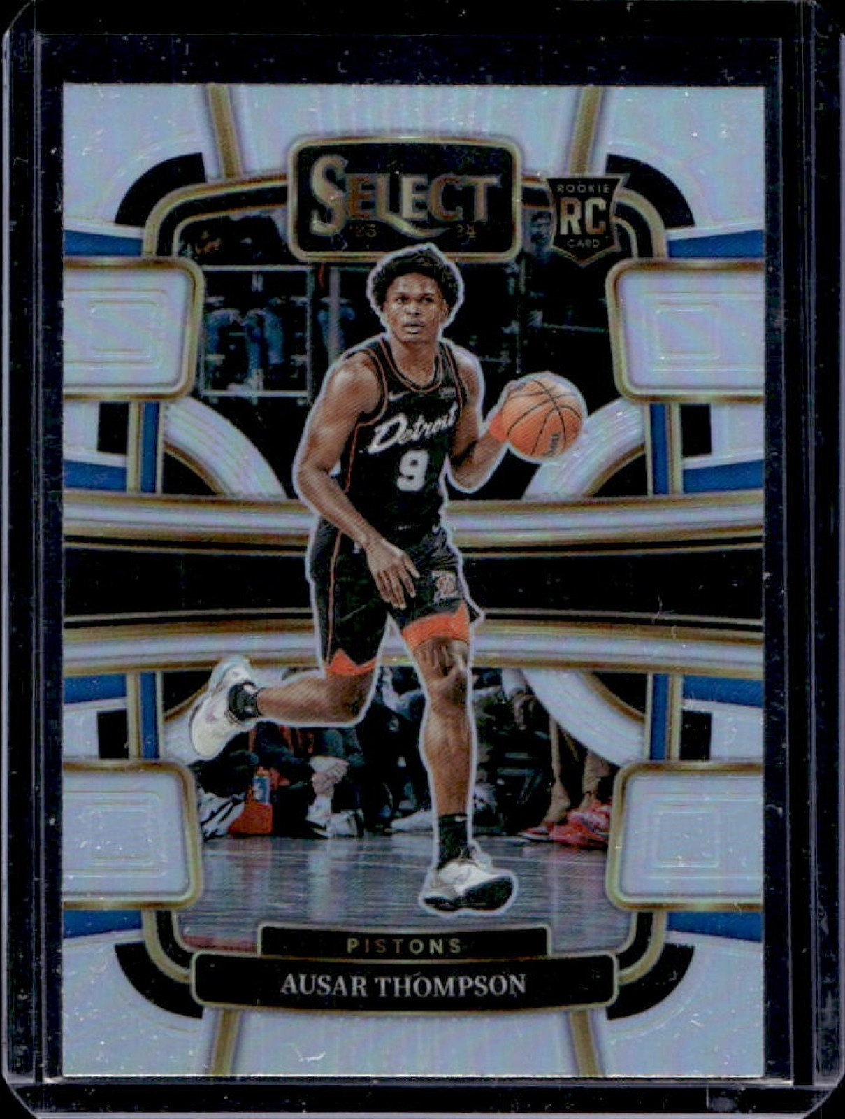 2023-24 Select Ausar Thompson RC Silver Prizms Concourse #95 Pistons