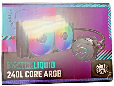 Cooler Master MasterLiquid 240L Core 240mm AIO Liquid Cooler  MLW-D24M-A18PZ-R1