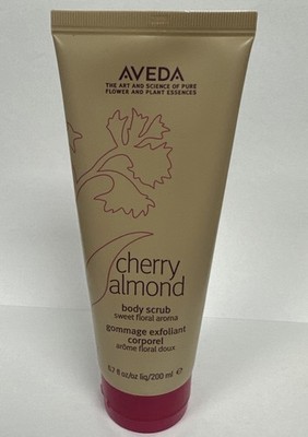 AVEDA Cherry Almond Body Scrub  6.7 Oz / 200 ml -Brand New