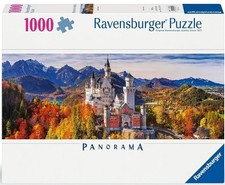NEW Ravensburger 1000 Pieces Jigsaw Puzzle Panorama Neuschwanstein Castle
