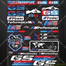 For BMW GS 1200 1250 Reflective Stickers Decal Dakar Motorrad GS adventure 30CM