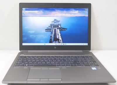 HP ZBook 15 G5 i7-8850H 32GB RAM 768 GB NVMe Win 11 Pro