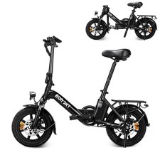 Bicicletta elettrica pieghevole 14" eBike Fat Tyr 36V 10,4AH bici elettrica pendolare