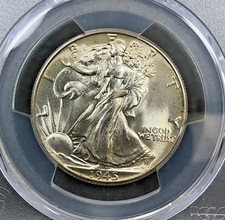 MS 67 Graded 1945 Year Liberty Walking Half Dollars (1916-1947