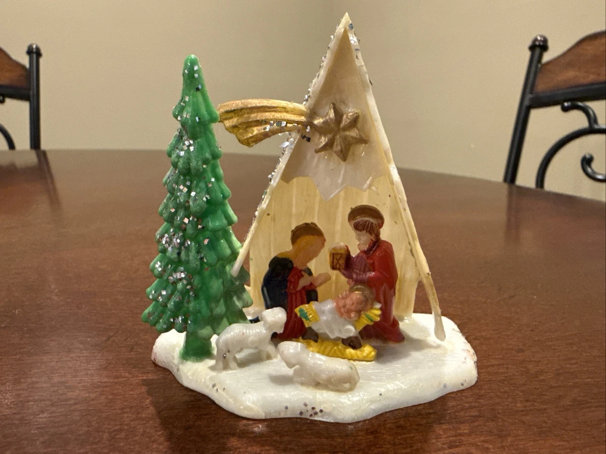Plastic Nativity Scene In Nativity Items (1946-1990) for sale | eBay