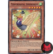 Yugioh Performapal Springoose MP16-DE005 Common 1. Auflage NM
