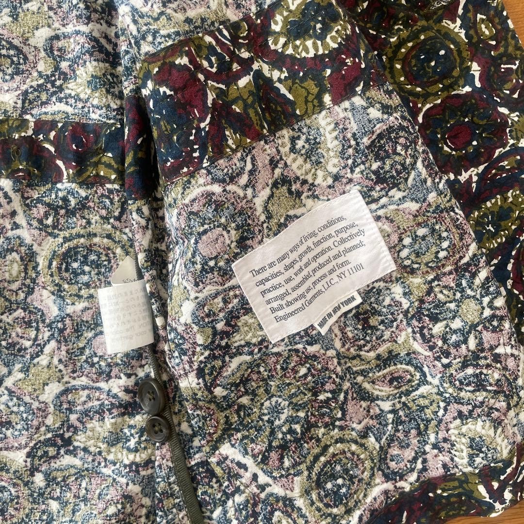ENGINEERED GARMENTS Multicolor Pattern Cotton Ble… - image 3