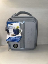 Titan By Arctic Zone Lunch Box Cooler Expandable CP Grey