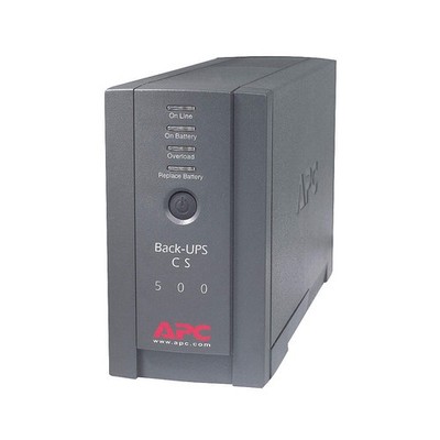 APC BY SCHNEIDER ELECTRIC BK500BLK Standby,500.0VA,120VAC 4NZT2